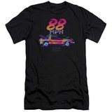 Back To The Future 88 MPH Hbo Adult 30/1 T-Shirt