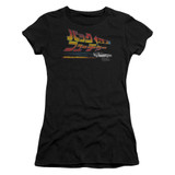 Back To The Future Japanese Delorean Junior Women's T-Shirt Sheer