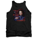 Child's Play 3 Time To Play Adult Tank Top T-Shirt Black