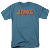 Jaws/Logo Adult 18/1 T-Shirt Slate