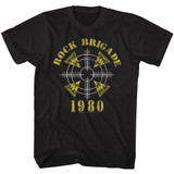 Def Leppard Rock Brigade Black Adult T-Shirt
