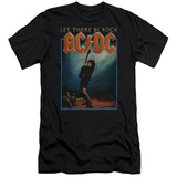 AC/DC Let There Be Rock Adult 30/1 T-Shirt Black