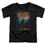 AC/DC Let There Be Rock Toddler T-Shirt Black