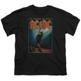 AC/DC Let There Be Rock Youth 18/1 T-Shirt Black