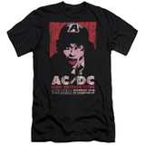 AC/DC High Voltage Live 1975 HBO Adult 30/1 T-Shirt Black