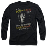 AC/DC Powerage Tour Adult Long Sleeve T-Shirt Black