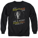 AC/DC Powerage Tour Adult Crewneck Sweatshirt Black