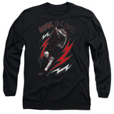 AC/DC Live Adult Long Sleeve T-Shirt Black