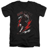 AC/DC Live Adult V-Neck T-Shirt Black