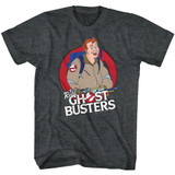 The Real Ghostbusters Ray Black Heather T-Shirt