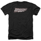 Warrant Warrant Logo Adult T-Shirt Heather Black