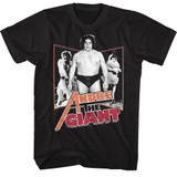 Andre The Giant Classic Andre Black Adult T-Shirt