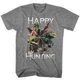 Monster Hunter Happy Hunting Graphite Heather Adult T-Shirt