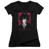 Syd Barrett Pink Floyd Syd Junior Women's T-Shirt V Neck Black