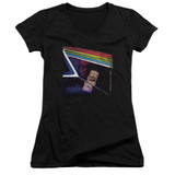 Pink Floyd Money Junior Women's V-Neck T-Shirt Black