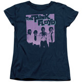 Pink Floyd Paint Box Women's T-Shirt Navy