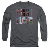 Pink Floyd Cover Adult Long Sleeve T-Shirt Charcoal