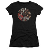 Pink Floyd Piper Junior Women's Sheer T-Shirt Black