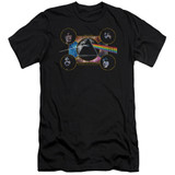 Pink Floyd Dark Side Heads Adult 30/1 T-Shirt Black