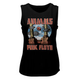 Pink Floyd Animals Black Women's Muscle Tank Top T-Shirt