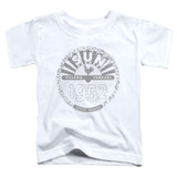 Sun Records Crusty Logo S/S Toddler T-Shirt White