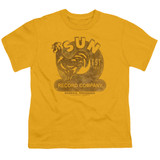 Sun Records Sun Record S/S Youth 18/1 T-Shirt Gold