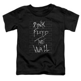 Roger Waters Pink Floyd The Wall 2 Toddler T-Shirt Black