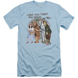 Wizard of Oz Oh My S/S Adult 30/1 T-Shirt Light Blue