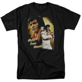Elvis Presley Aloha Adult 18/1 T-Shirt Black