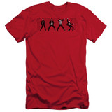 Elvis Presley Jailhouse Rock Adult 30/1 T-Shirt Red