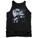 Elvis Presley Hillbilly Cat Adult Tank Top T-Shirt Black