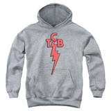 Elvis Presley TCB Youth Pullover Hoodie Sweatshirt Heather