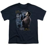 Elvis Presley Tupelo Youth T-Shirt Navy