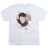 Elvis Presley Love Me Tender Youth T-Shirt White