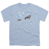 Elvis Presley Tender Eyes Youth T-Shirt Light Blue