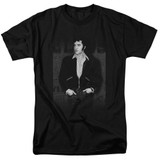 Elvis Presley Just Cool Adult 18/1 T-Shirt Black