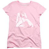 Elvis Presley Please Love Me Women's T-Shirt Hot Pink