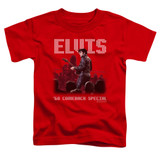 Elvis Presley Return Of The King Toddler T-Shirt Red