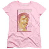 Elvis Presley Trouble With Girls Women's T-Shirt Pink