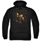 Elvis Presley Take My Hand Adult Pullover Hoodie Sweatshirt Black