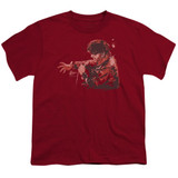 Elvis Presley Red Comback Youth T-Shirt Cardinal