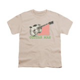 Elvis Presley Guitar Man Youth T-Shirt Cream