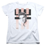 Elvis Presley Retro Women's T-Shirt White