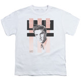 Elvis Presley Retro Youth T-Shirt White