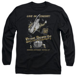 Elvis Presley Live In Buffalo Adult Long Sleeve T-Shirt Black