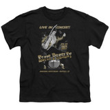 Elvis Presley Live In Buffalo Youth T-Shirt Black