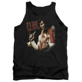 Elvis Presley Soulful Adult Tank Top T-Shirt Black