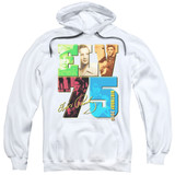 Elvis Presley Birthday 2010 Adult Pullover Hoodie Sweatshirt White