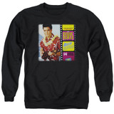 Elvis Presley Blue Hawaii Album Adult Crewneck Sweatshirt Black