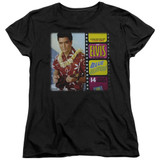 Elvis Presley Blue Hawaii Album Women's T-Shirt Black